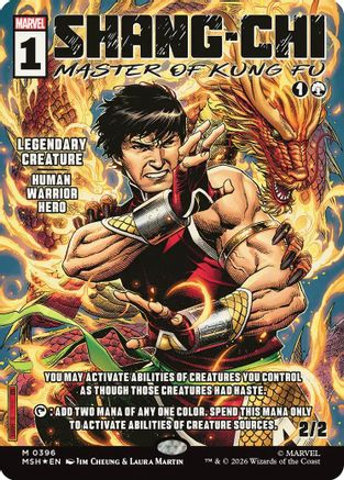 Shang-Chi, Master of Kung Fu (Borderless) (0396) (MSH-396) [Marvel Super Heroes] Foil