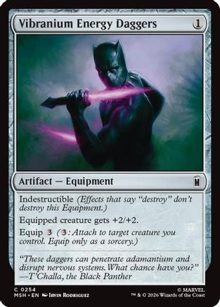 Vibranium Energy Daggers (MSH-254) [Marvel Super Heroes]