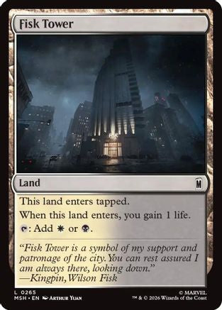Fisk Tower (MSH-265) [Marvel Super Heroes] Foil
