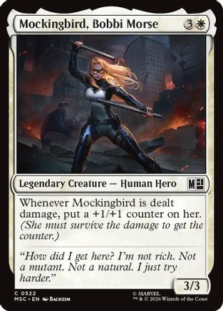 Mockingbird, Bobbi Morse (0522) (MSC-522) [Commander: Marvel Super Heroes] Foil