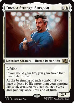 Doctor Strange, Surgeon (MSC-591) [Commander: Marvel Super Heroes] Foil