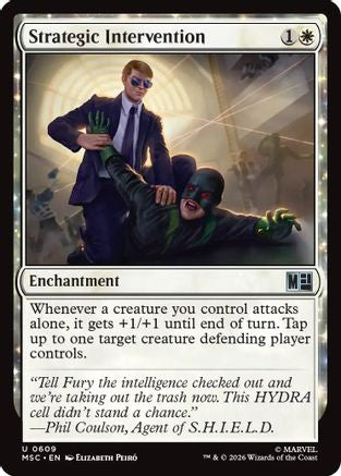 Strategic Intervention (MSC-609) [Commander: Marvel Super Heroes] Foil