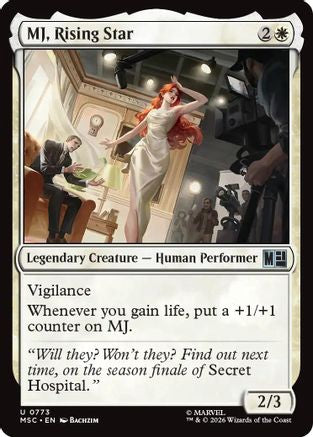 MJ, Rising Star (MSC-773) [Commander: Marvel Super Heroes]