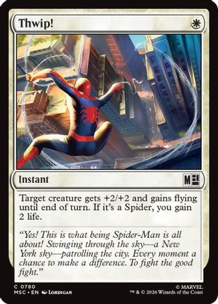 Thwip! (MSC-780) [Commander: Marvel Super Heroes] Foil