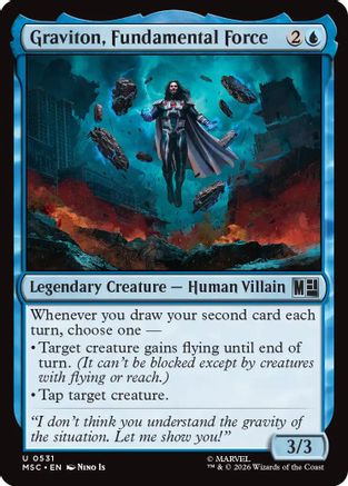 Graviton, Fundamental Force (MSC-531) [Commander: Marvel Super Heroes] Foil
