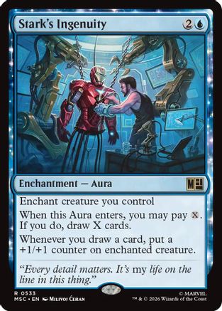 Stark's Ingenuity (MSC-533) [Commander: Marvel Super Heroes] Foil
