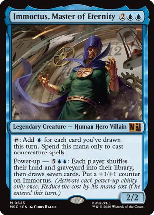 Immortus, Master of Eternity (MSC-623) [Commander: Marvel Super Heroes] Foil