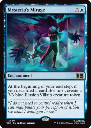 Mysterio's Mirage (MSC-630) [Commander: Marvel Super Heroes] Foil