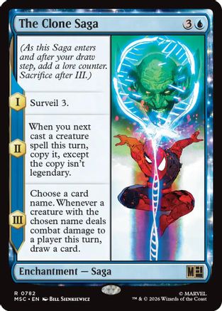 The Clone Saga (MSC-782) [Commander: Marvel Super Heroes] Foil