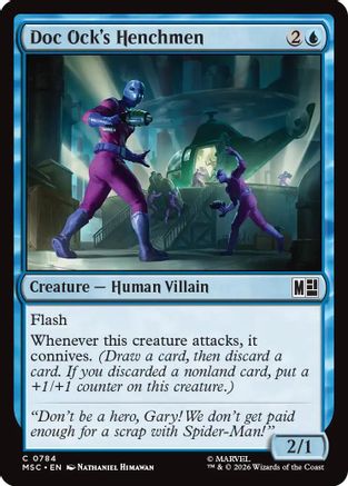 Doc Ock's Henchmen (MSC-784) [Commander: Marvel Super Heroes]