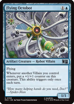 Flying Octobot (MSC-785) [Commander: Marvel Super Heroes] Foil