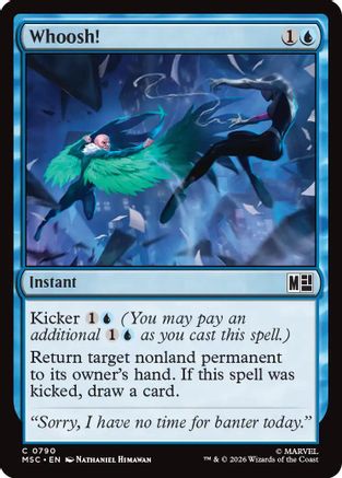 Whoosh! (MSC-790) [Commander: Marvel Super Heroes] Foil