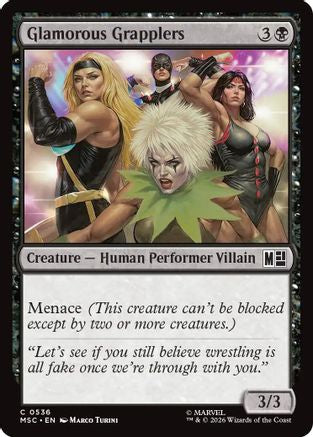 Glamorous Grapplers (MSC-536) [Commander: Marvel Super Heroes]