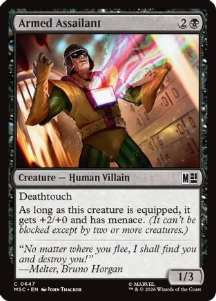 Armed Assailant (MSC-647) [Commander: Marvel Super Heroes] Foil