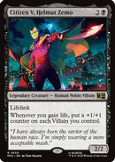Citizen V, Helmut Zemo (MSC-650) [Commander: Marvel Super Heroes] Foil