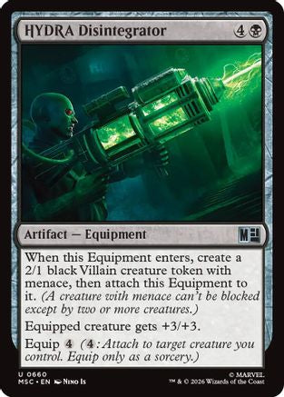 HYDRA Disintegrator (MSC-660) [Commander: Marvel Super Heroes] Foil