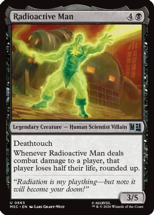 Radioactive Man (MSC-665) [Commander: Marvel Super Heroes] Foil