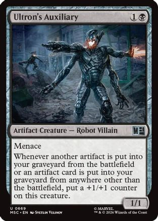 Ultron's Auxiliary (MSC-669) [Commander: Marvel Super Heroes] Foil