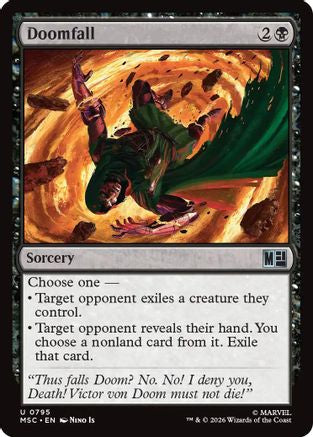 Doomfall (MSC-795) [Commander: Marvel Super Heroes] Foil