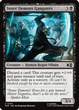 Inner Demons Gangsters (MSC-797) [Commander: Marvel Super Heroes]