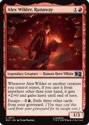 Alex Wilder, Runaway (MSC-677) [Commander: Marvel Super Heroes]