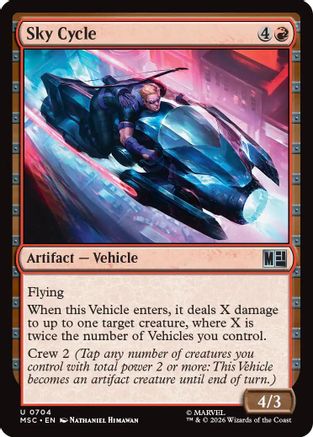 Sky Cycle (MSC-704) [Commander: Marvel Super Heroes]