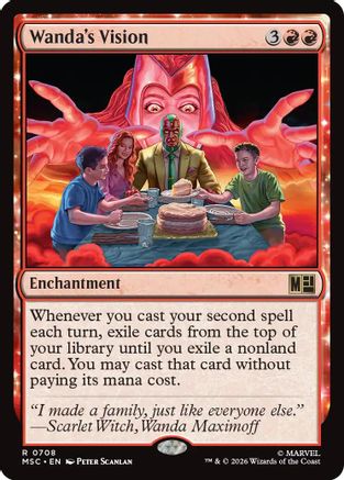 Wanda's Vision (MSC-708) [Commander: Marvel Super Heroes]