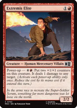 Extremis Elite (MSC-763) [Commander: Marvel Super Heroes] Foil