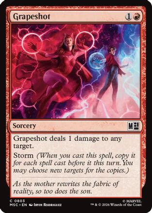 Grapeshot (MSC-803) [Commander: Marvel Super Heroes]