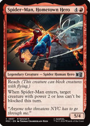 Spider-Man, Hometown Hero (0857) (MSC-857) [Commander: Marvel Super Heroes]