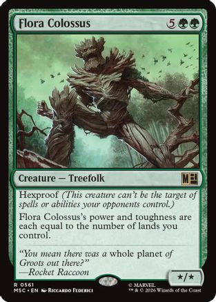 Flora Colossus (MSC-561) [Commander: Marvel Super Heroes] Foil