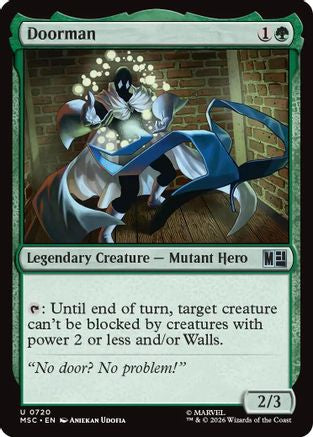 Doorman (MSC-720) [Commander: Marvel Super Heroes]
