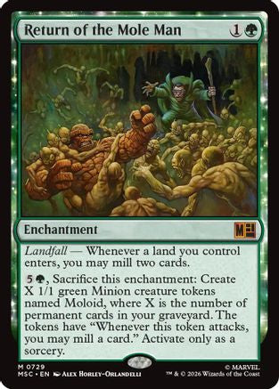 Return of the Mole Man (MSC-729) [Commander: Marvel Super Heroes]