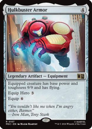 Hulkbuster Armor (MSC-107) [Commander: Marvel Super Heroes]