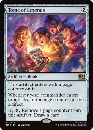 Tome of Legends (MSC-223) [Commander: Marvel Super Heroes]