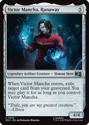 Victor Mancha, Runaway (MSC-574) [Commander: Marvel Super Heroes] Foil