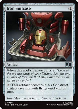Iron Suitcase (MSC-750) [Commander: Marvel Super Heroes]