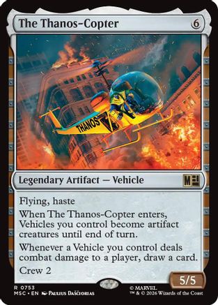 The Thanos-Copter (MSC-753) [Commander: Marvel Super Heroes]
