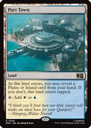Port Town (MSC-256) [Commander: Marvel Super Heroes]