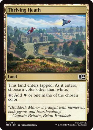 Thriving Heath (MSC-580) [Commander: Marvel Super Heroes]