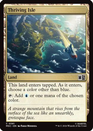Thriving Isle (MSC-581) [Commander: Marvel Super Heroes] Foil