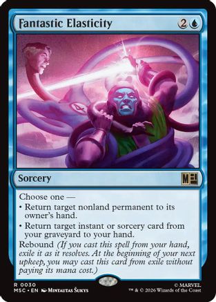 Fantastic Elasticity (MSC-030) [Commander: Marvel Super Heroes]