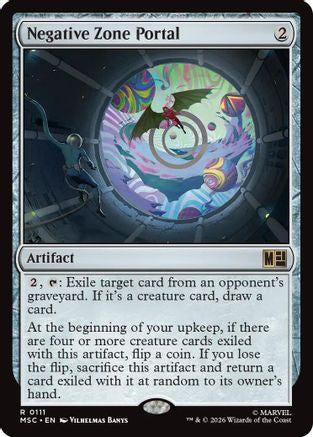 Negative Zone Portal (MSC-111) [Commander: Marvel Super Heroes]