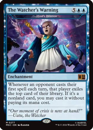 The Watcher's Warning - Mind's Dilation (MSC-277) [Commander: Marvel Super Heroes]