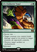 It's Clobberin' Time! (Surge Foil) (MSC-066) [Commander: Marvel Super Heroes] Foil
