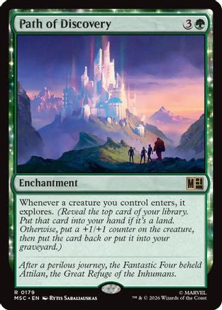 Path of Discovery (MSC-179) [Commander: Marvel Super Heroes]
