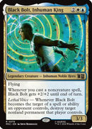 Black Bolt, Inhuman King (Surge Foil) (MSC-076) [Commander: Marvel Super Heroes] Foil