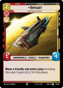 Outcast - Mercenary Starship (41/264) [Ashes of the Empire]