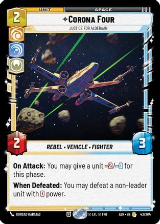 Corona Four - Justice for Alderaan (43/264) [Ashes of the Empire]