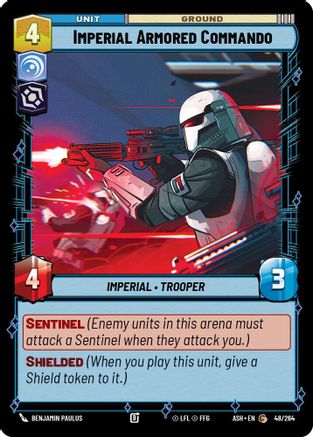 Imperial Armored Commando (48/264) [Ashes of the Empire]